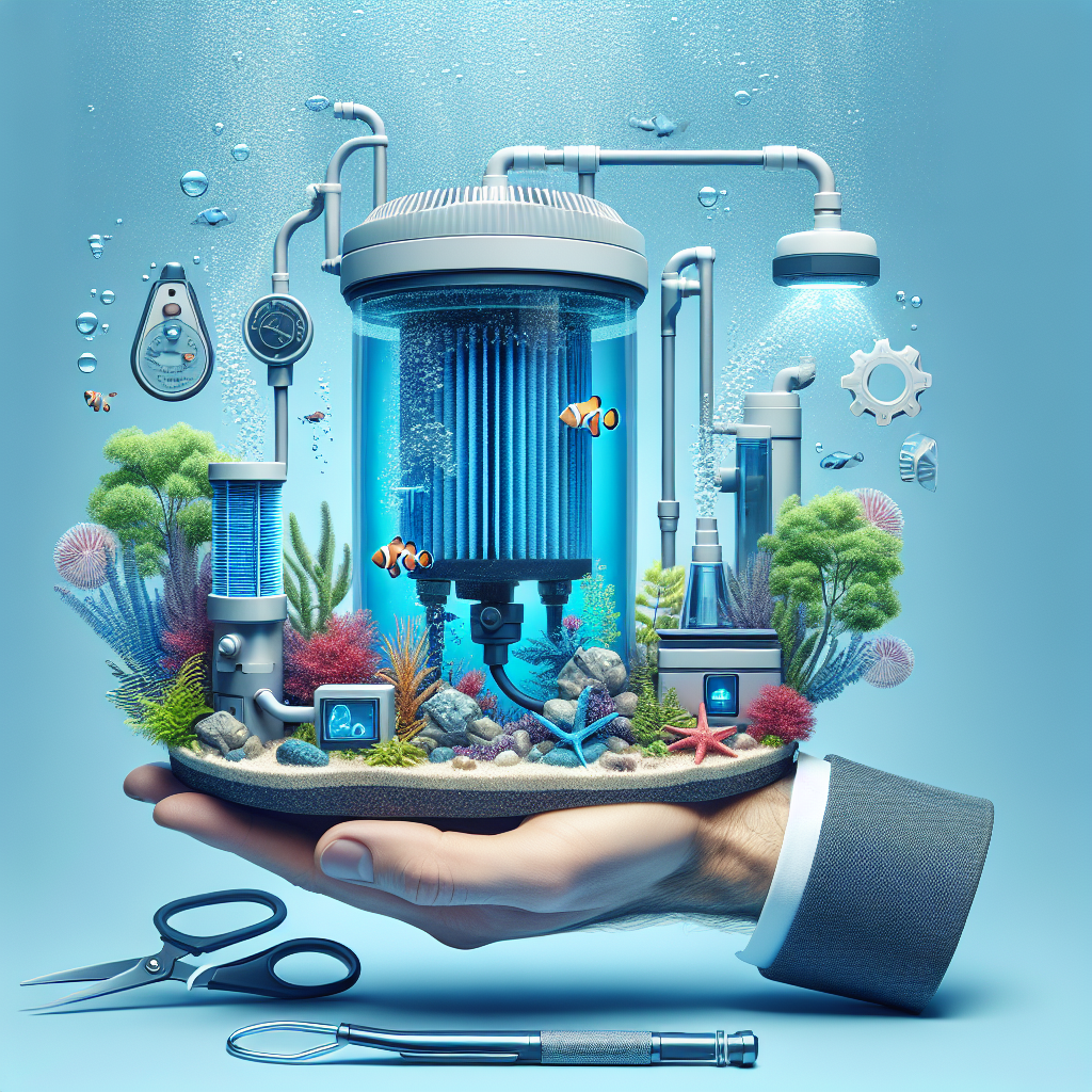 Wasserfilter für Aquarien