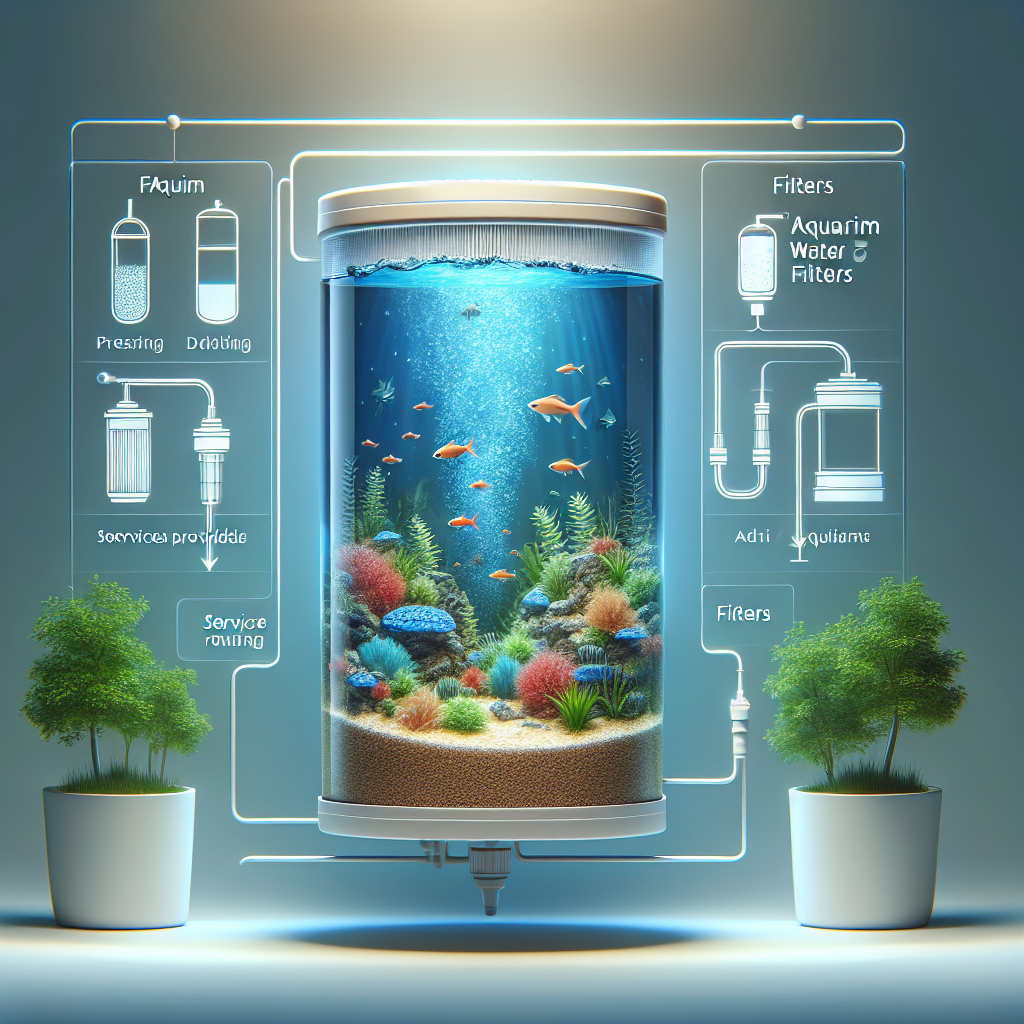 Wasserfilter für Aquarien