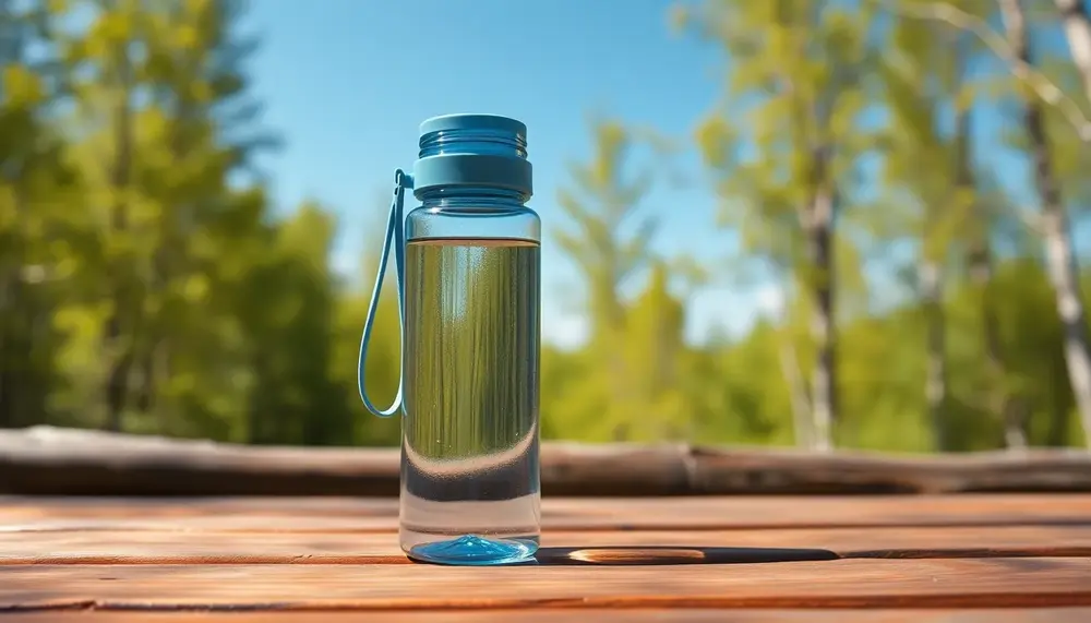 Immer sauberes Wasser unterwegs: Die Wasserfilter Flasche