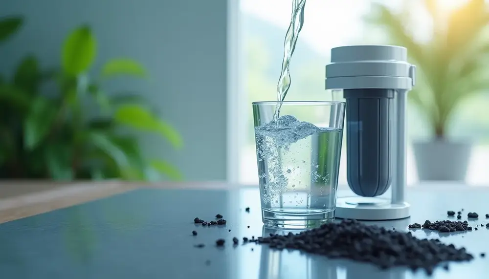 Wie aktivkohle filtern die Wasserqualität verbessert